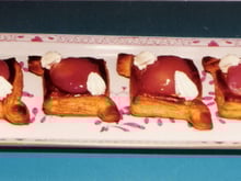 Feuilletés aux pêches