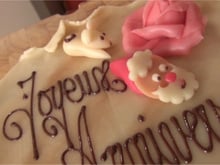 Décors en pâte d'amande