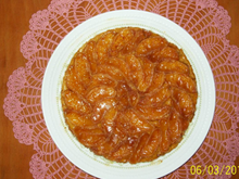 Tarte Tatin à l'orange