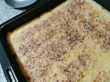 Pavé de lieu noir juste poché au lait de parmesan