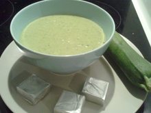 Soupe à la courgette