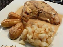 Suprème de volaille au lapsong souchong