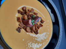 Velouté de marrons au foie gras