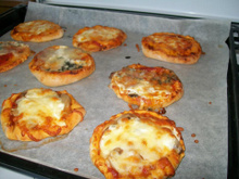 Mini pizzas