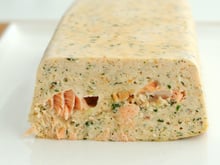 Terrine au saumon et Chavroux