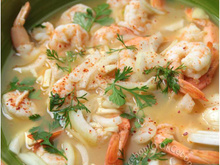 Céviche de crevettes aux agrumes