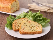 Cake avec des légumes