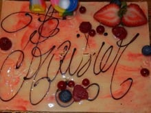 Fraisier d'anniversaire