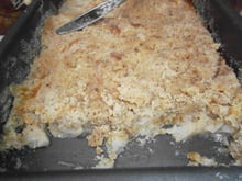 Crumble poires-noisettes
