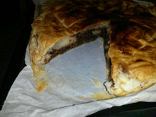 Galette des rois amandes poires chocolat