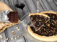 Tarte allégée au chocolat
