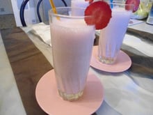 Smoothie fraises/ banane