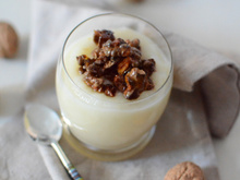 Soupe de poire aux noix au Companion