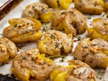 Comment faire des pommes de terre croustillantes écrasées (smashed patatoes) au Air Fryer ?