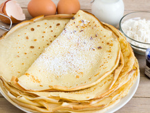 Pâte à crêpes à la Fleur de Maïs Maizena® et au sucre vanillé