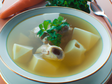 Bouillon de palourdes