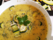 Ma soupe de courgettes