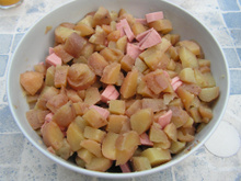 Salade de patate au cervelas