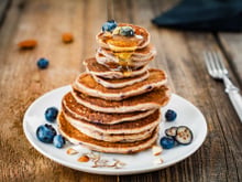 Pancakes à la farine complète