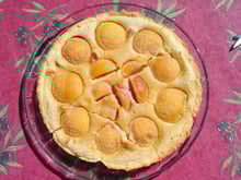 Tarte aux pêches