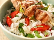 Riz aux tomates confites et au basilic (Camargue)