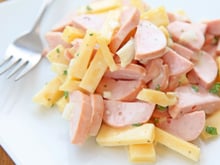 Salade de cervelas alsacienne