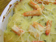 Gratin de crabe