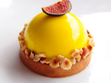Tarte corse citron, châtaigne et figues