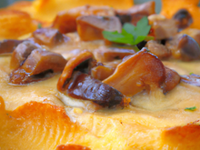Gratin dauphinois aux girolles