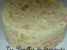 Risotto de saumon fumé