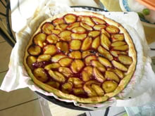 Tarte aux prunes facile