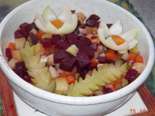 Vinaigrette - salade composée