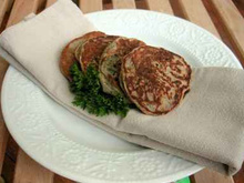 Blinis de courgettes au sarrasin