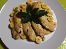 Poulet à la banane