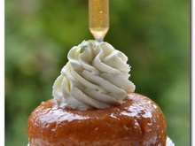 Baba à la vanille, citron vert et yuzu