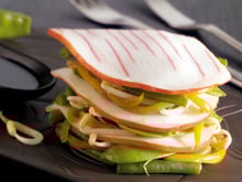 Tranches de la Mer Coraya en mille-feuilles