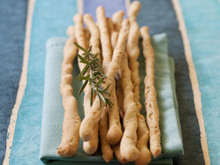 Gressins à l'épeautre et au romarin