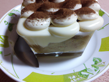 Tiramisu poire