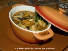 Cocotte de moules à la bordelaise