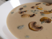 Velouté aux champignons rapide