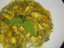 Poulet au riz et au curry