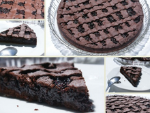 Tarte de Linz au chocolat et à la confiture de mûres maison