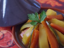 Tajine de légumes aux épices... pour faire venir le soleil !