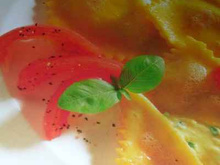 Raviolis cremeux