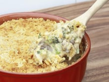 Chou vert à la crème de Saint Agur