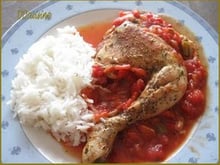 Poulet basquaise de chef