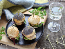 Mini-burger de foie gras de canard du Périgord IGP