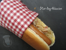 Hot-dog alsacien