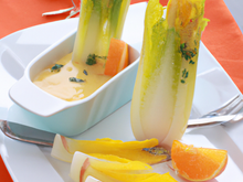 Fondue d endives à l'orange