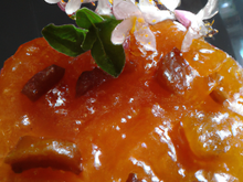 Confiture de pêche au jasmin